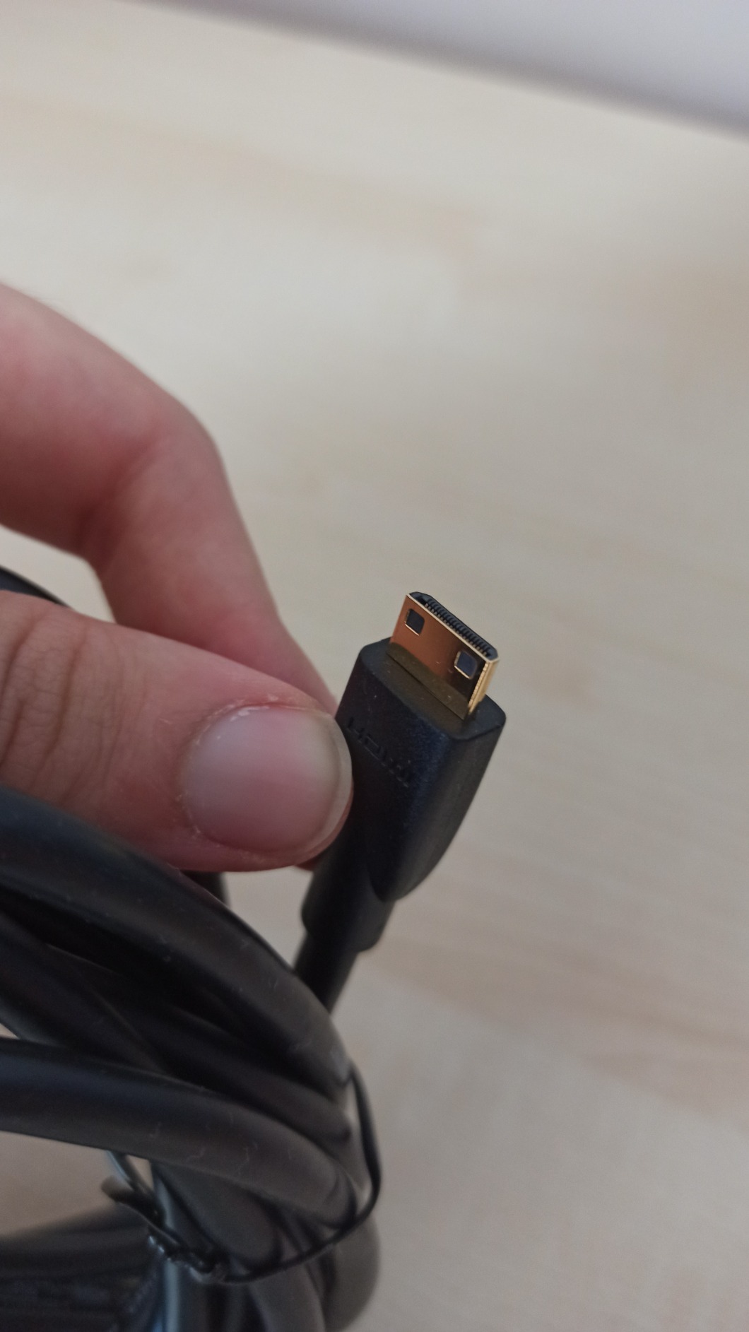 Amazon Basics Cavo Mini HDMI-HDMI 1,8 m Nero 4K Alta Velocità
