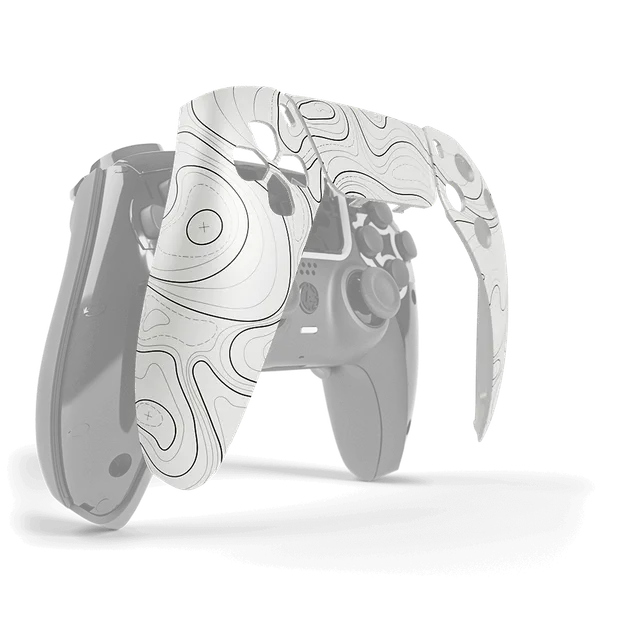 Aim Controller Topo White cover PS5 snap panel
