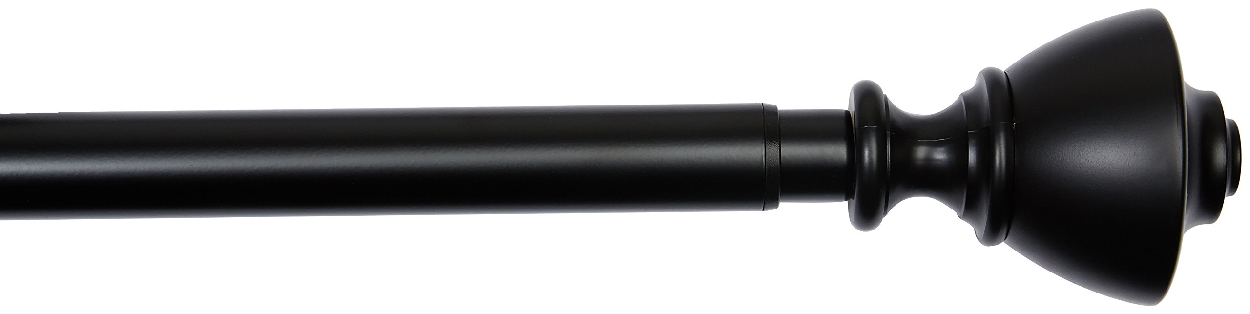 AmazonBasics Bastone per Tenda 180-365 cm Nero Urna