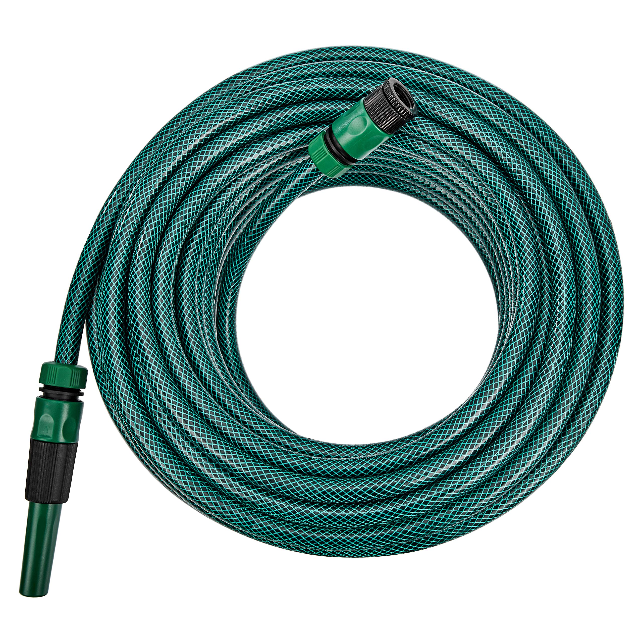 Amazon Basics Tubo Giardino Flessibile 30m 1/2 Pollici con Ugello
