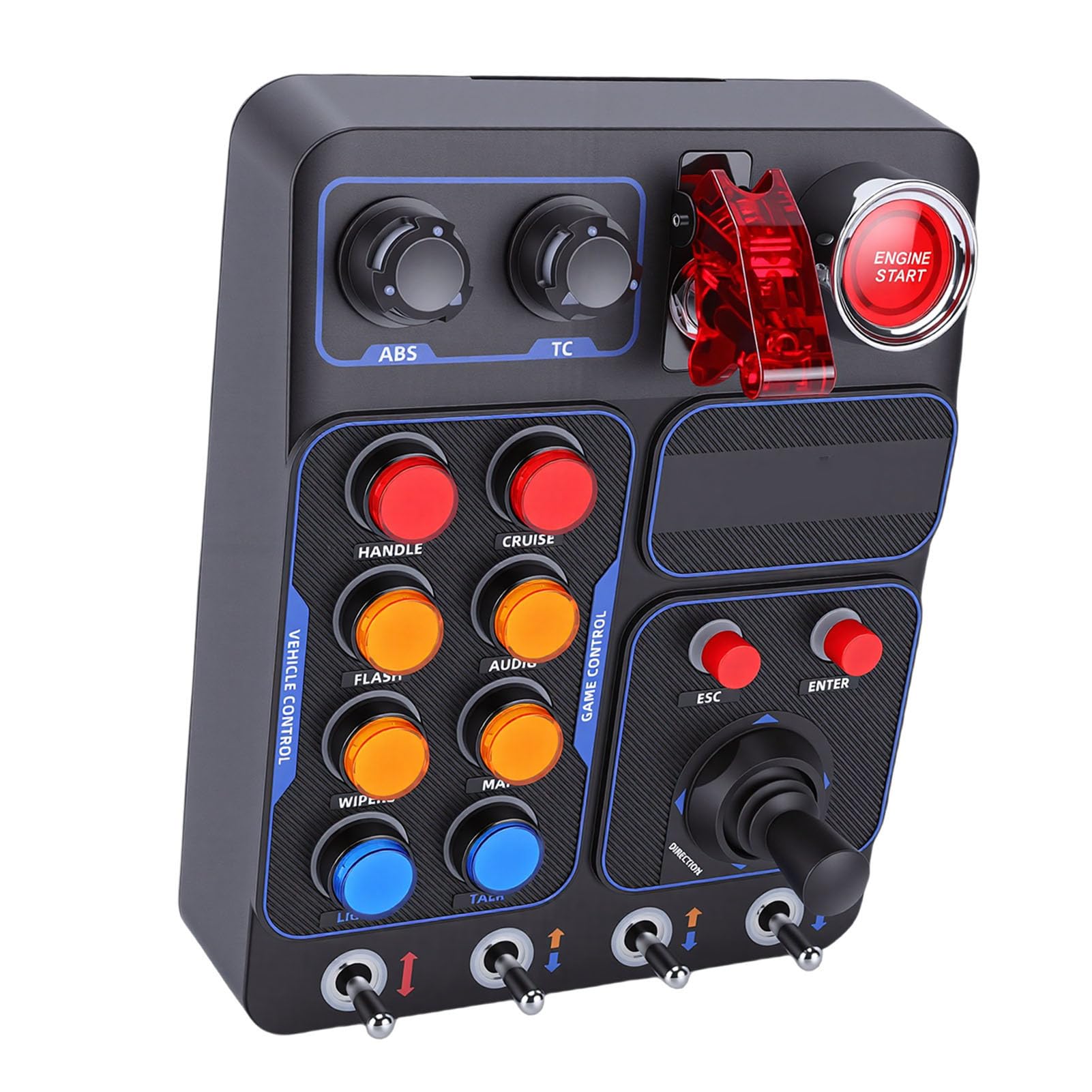Elprico Race Control Box button box sim racing 30 tasti