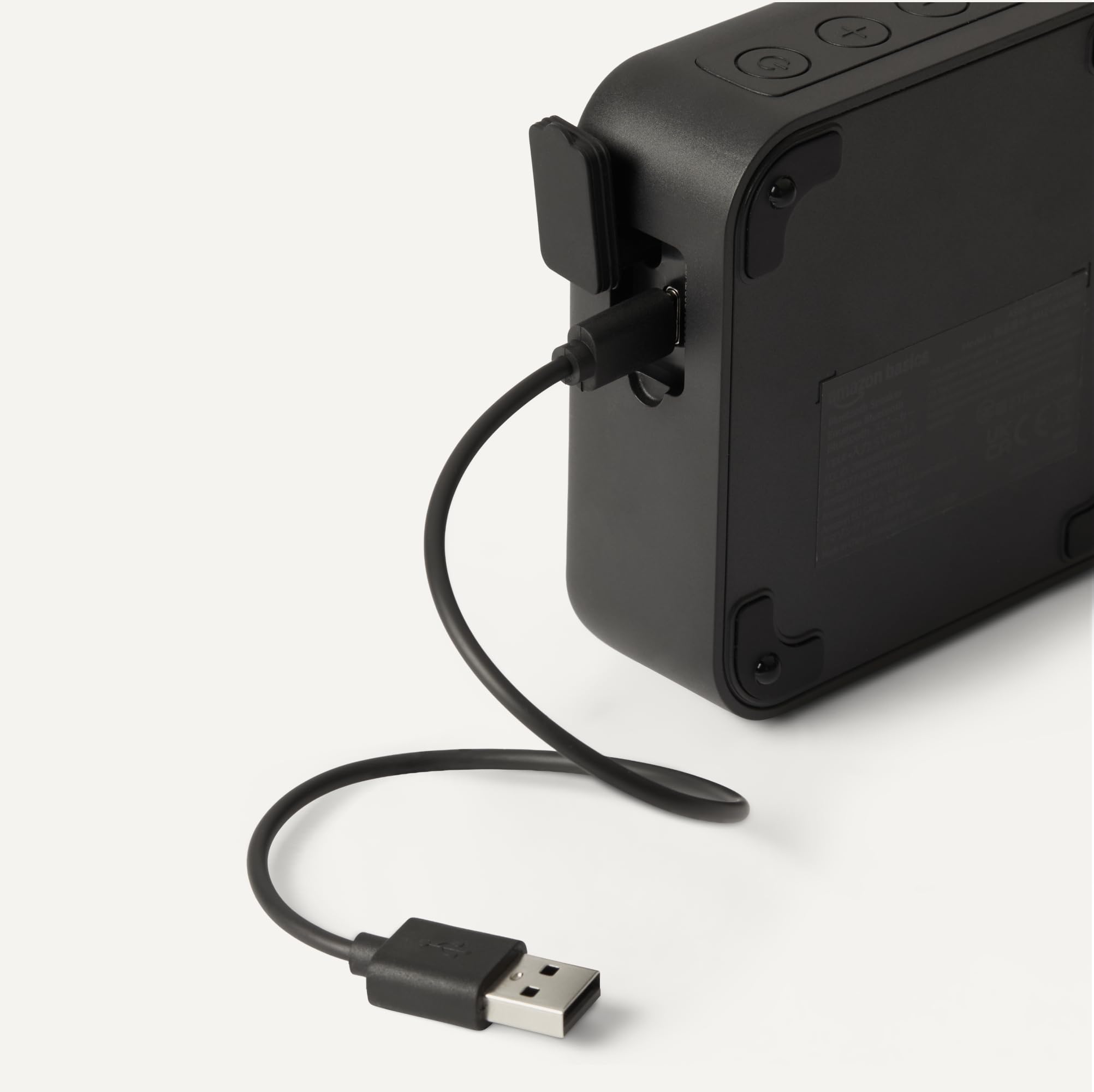 Amazon Basics Altoparlante Bluetooth Portatile 5.3 Nero IPX5