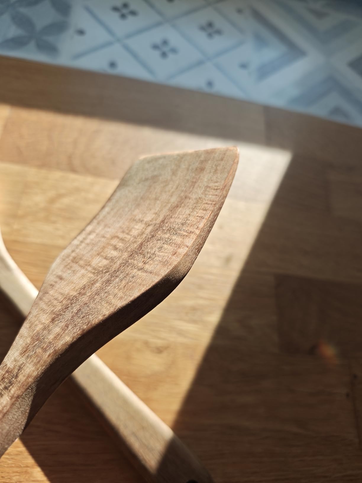 AmazonBasics Set Utensili Cucina Legno 6 Pezzi Acacia
