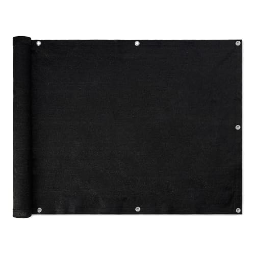 AmazonBasics Schermo Frangivista Nero 0,9x3 m