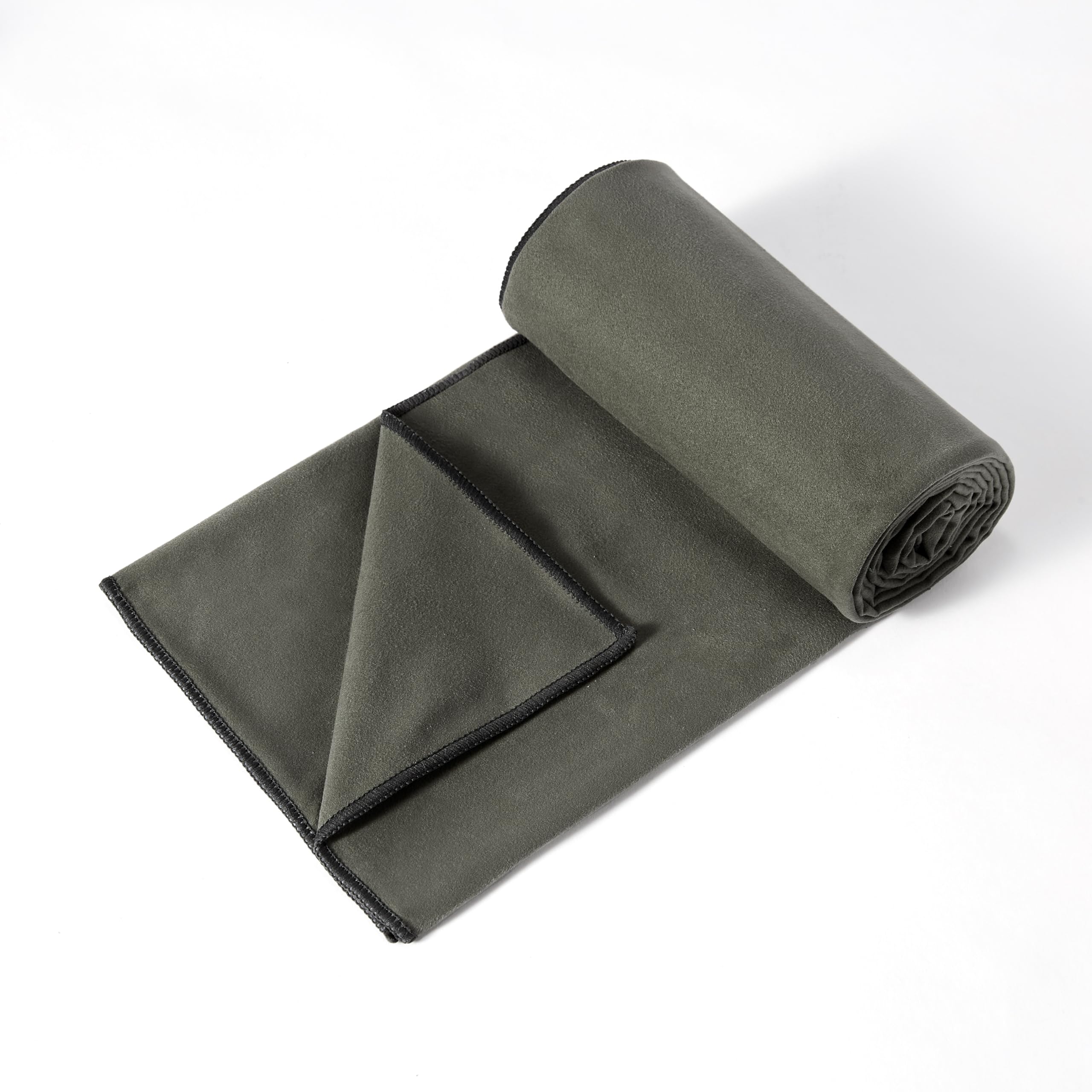 Amazon Basics telo yoga antiscivolo grigio 188x61 cm