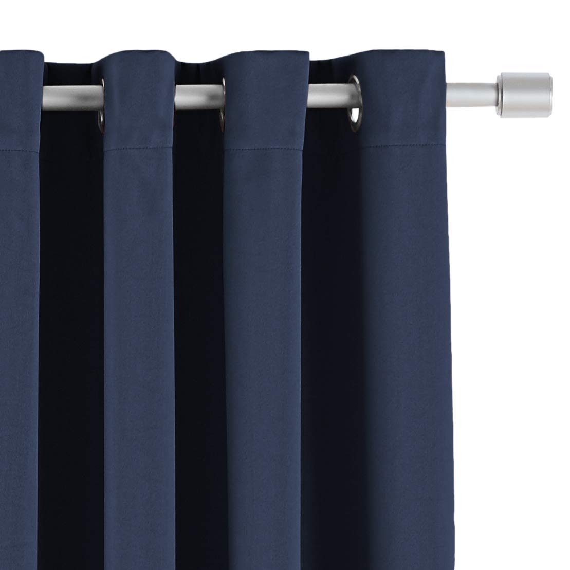 Amazon Basics Theatre Grade tende oscuranti 52x84 blu navy 2 pezzi termiche