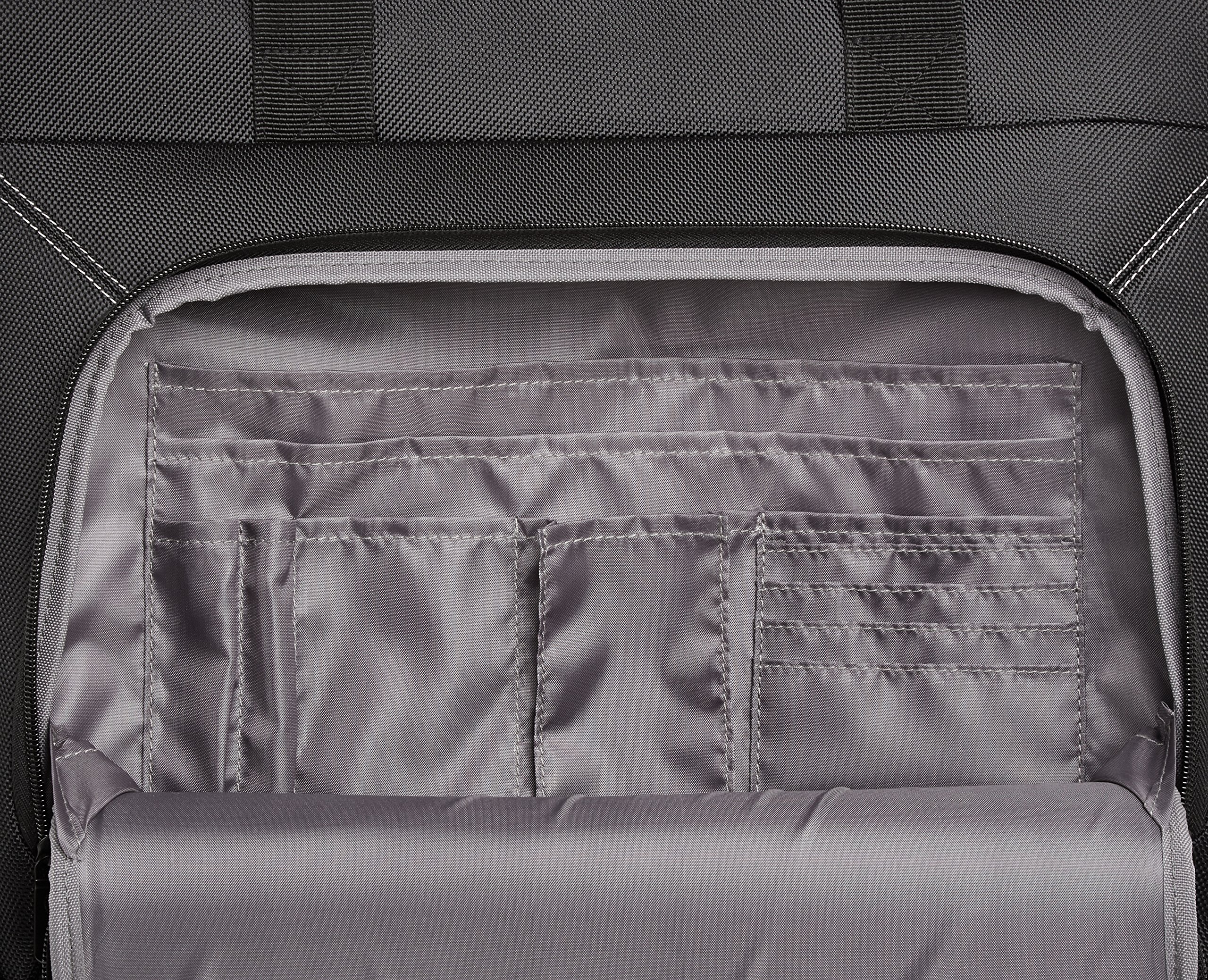 AmazonBasics Borsa Laptop con Ruote da Viaggio Nera