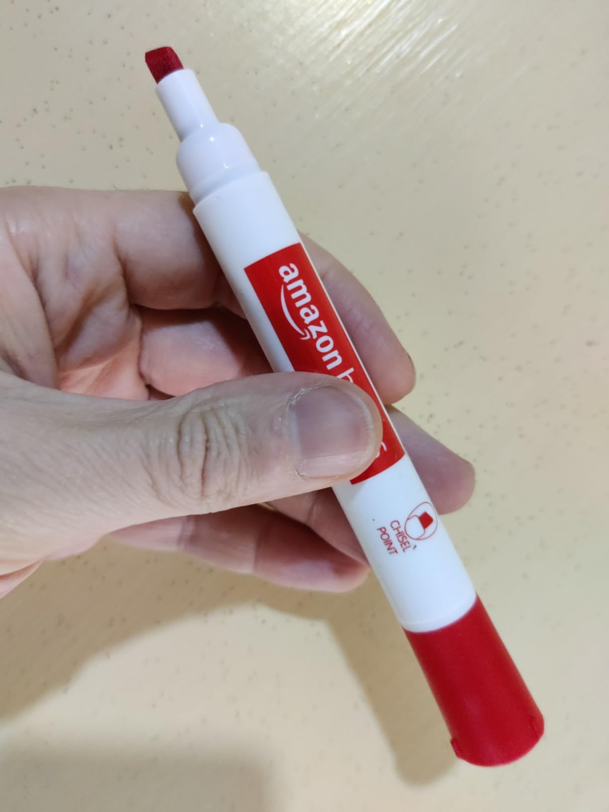 Amazon Basics Pennarelli Lavagna Bianca Blu 12 Pezzi Punta
