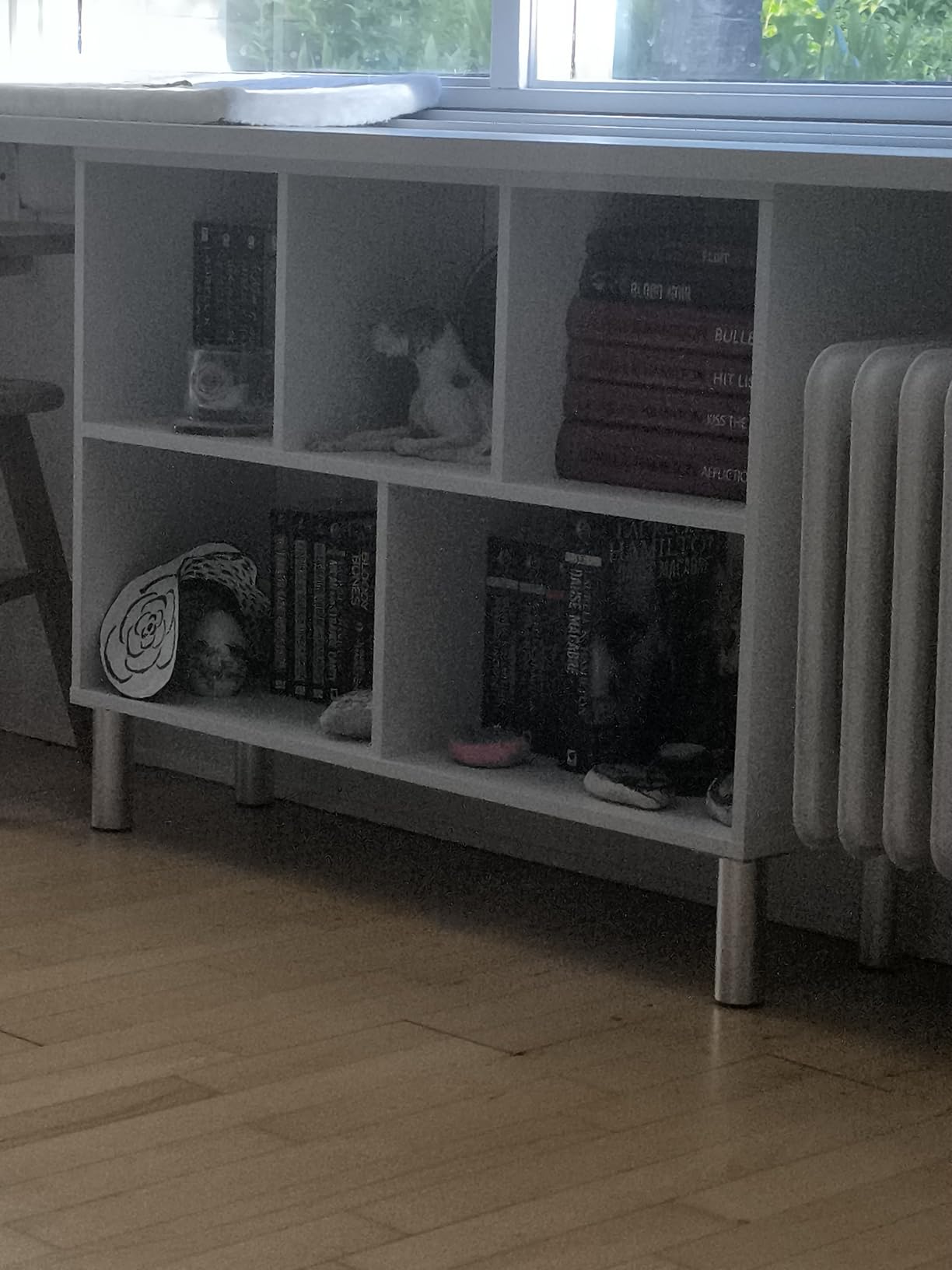 Amazon Basics Libreria 5 Cubi Bianco 50x24x80 cm