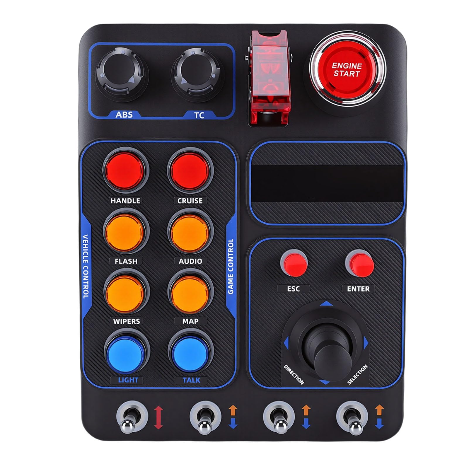 Elprico Race Control Box button box sim racing 30 tasti