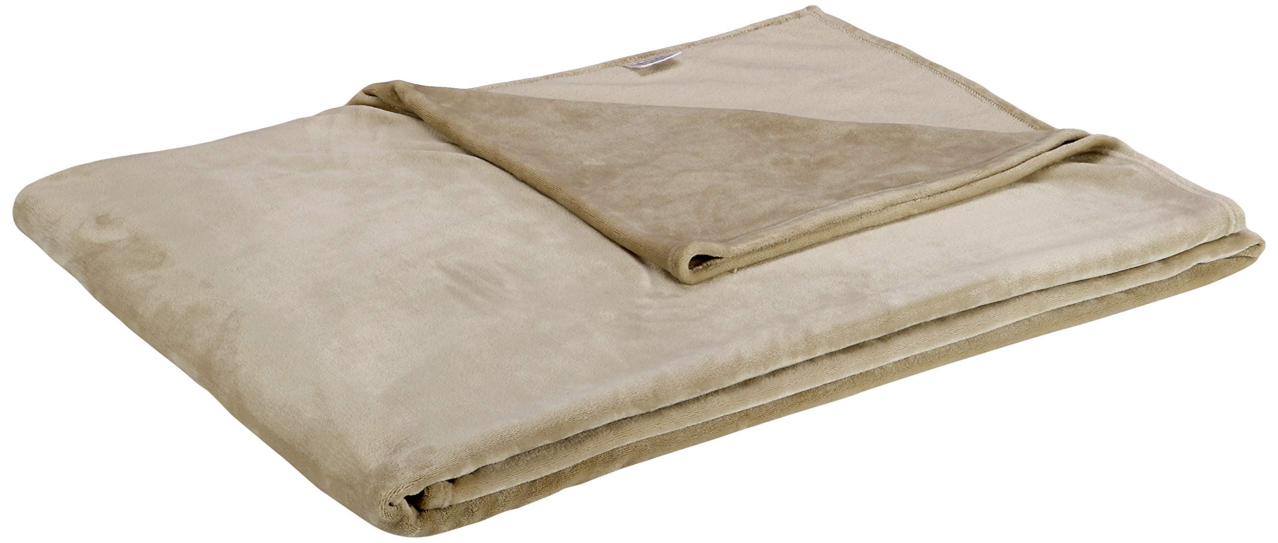 AmazonBasics coperta pile sabbia 229x274 cm