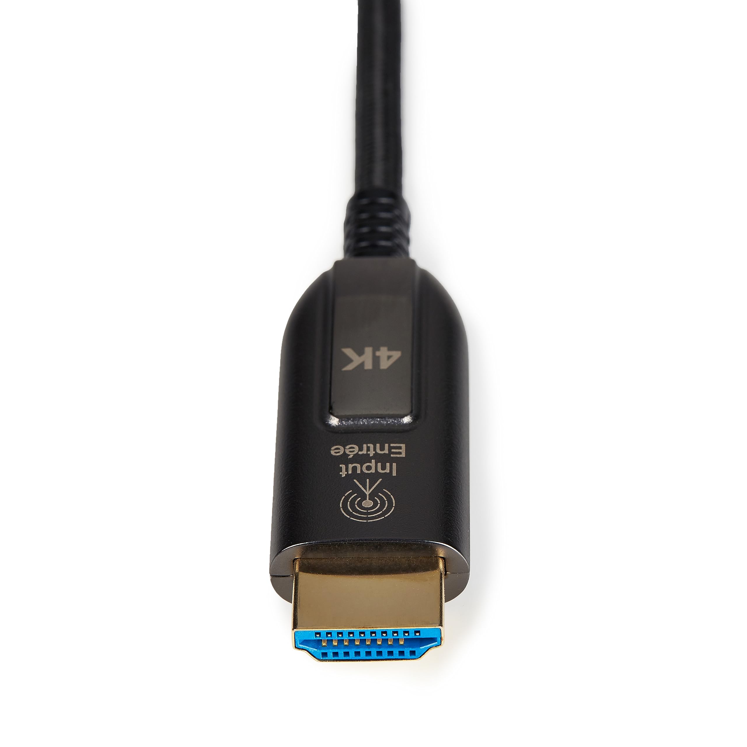 Amazon Basics cavo HDMI 4K 10 m fibra ottica nero