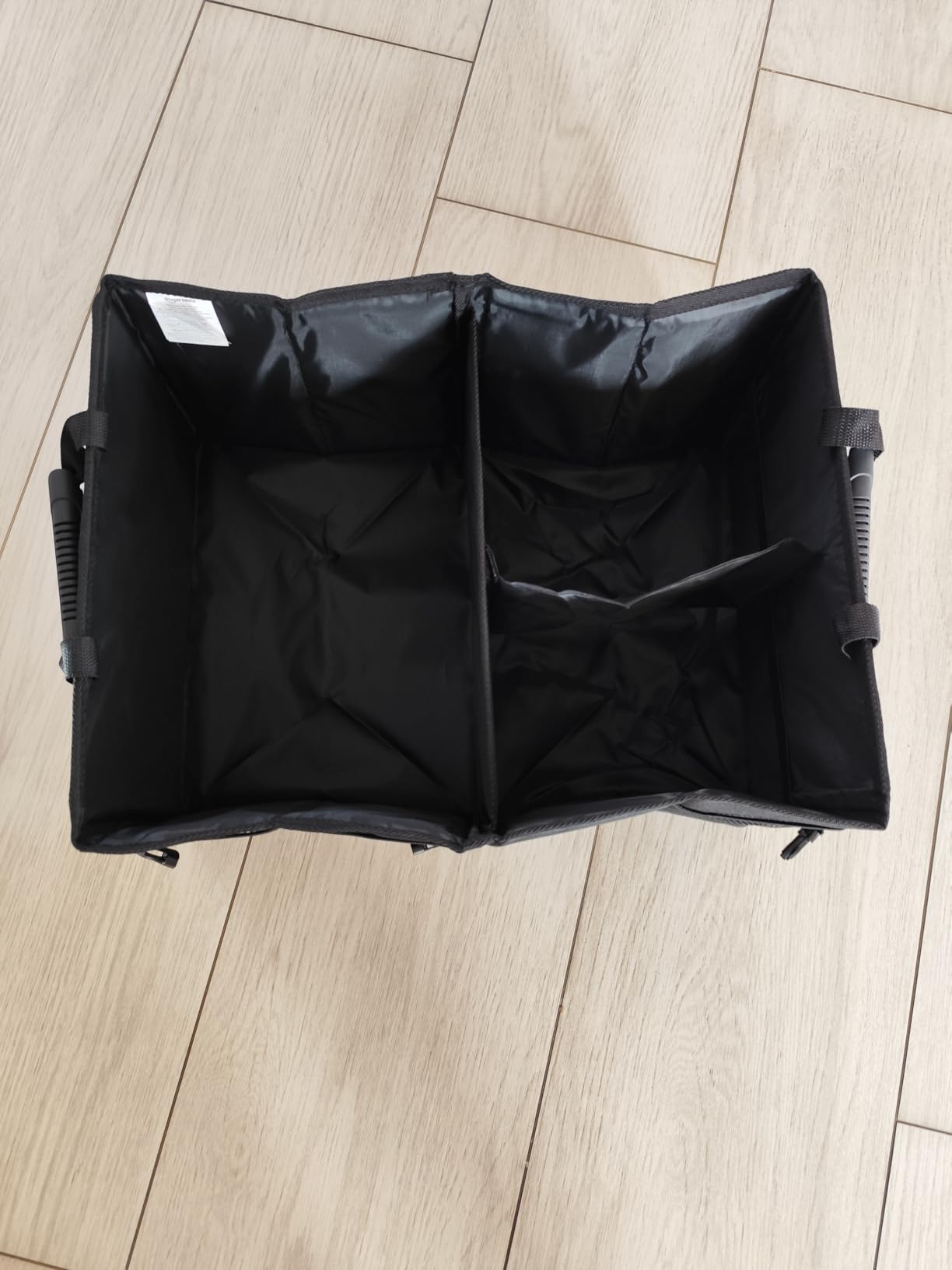 Amazon Basics Organizer Bagagliaio Auto 51L Nero Pieghevole