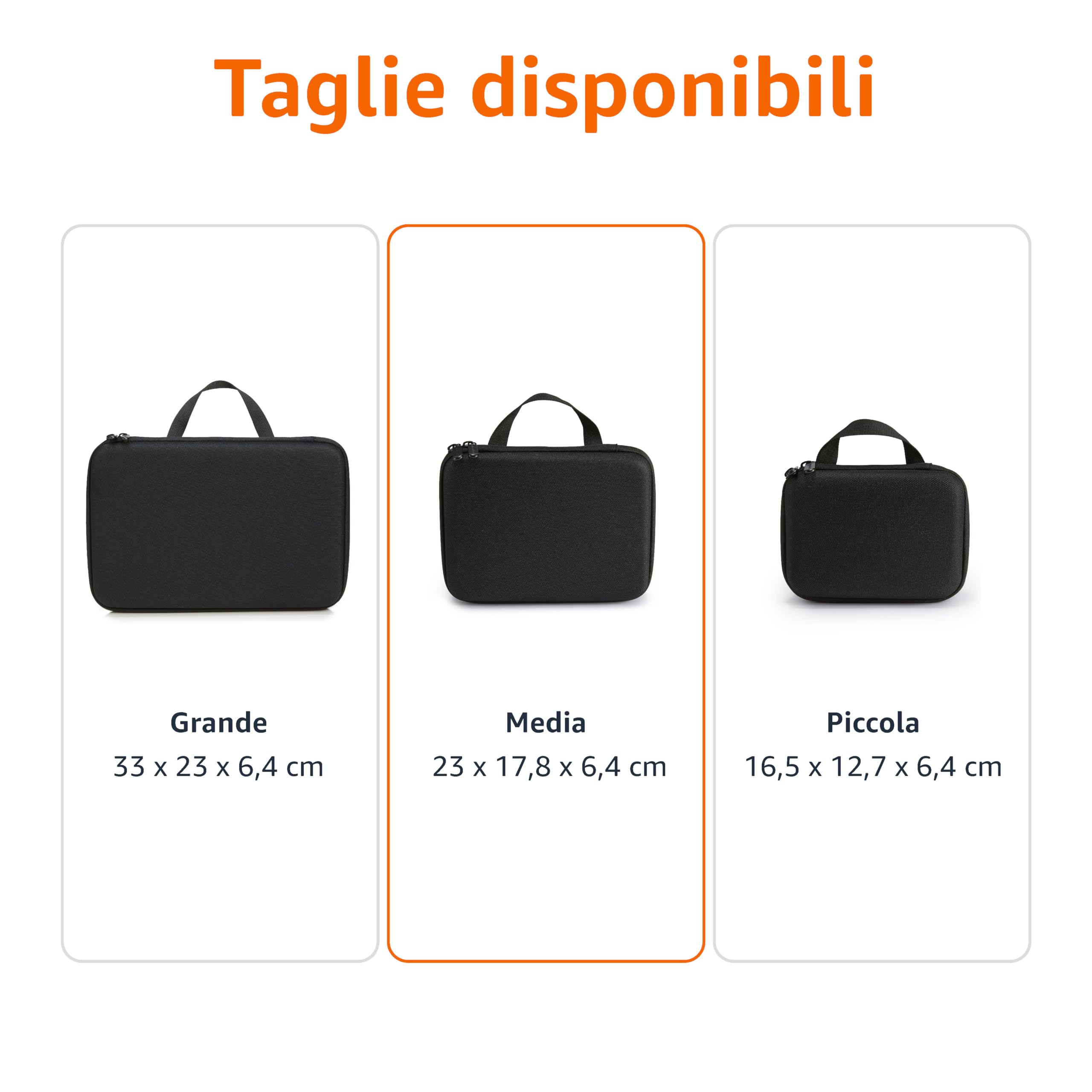 AmazonBasics Custodia S per GoPro Action Cam schiuma