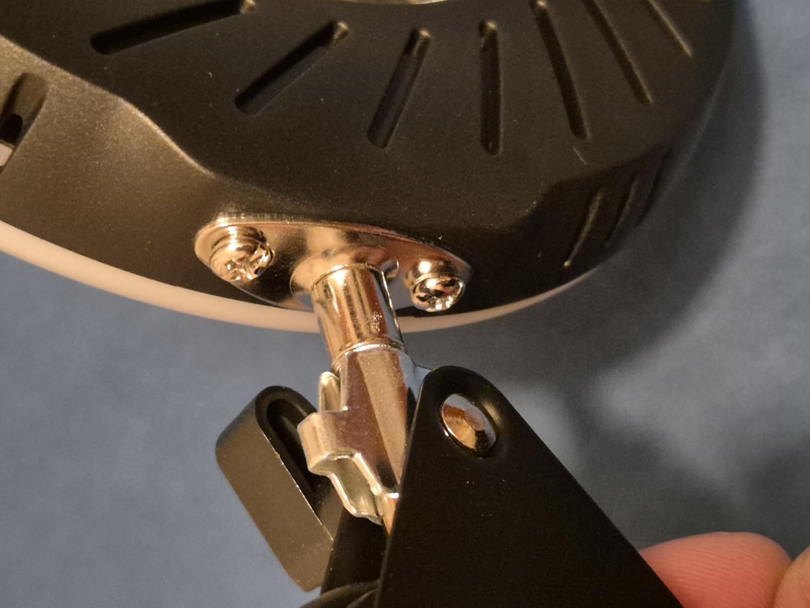 RealPlus Lampada Lente Ingrandimento 10X Nero Solo Clip