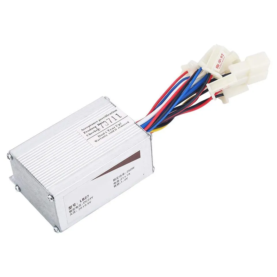 Elprico Controller Motore Spazzolato 24V 250W per Bici