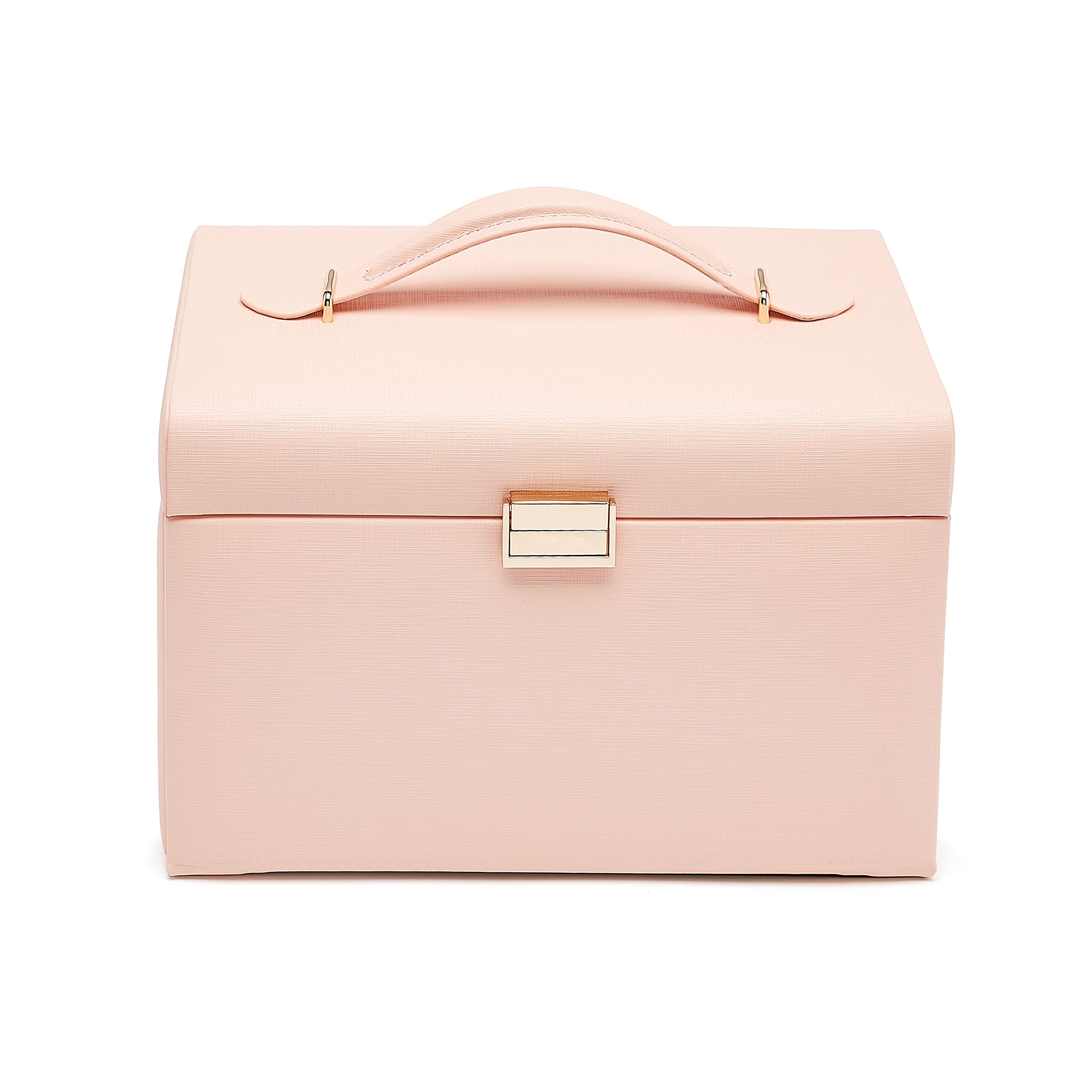 AmazonBasics Organizer gioielli rosa 3 cassetti con specchio