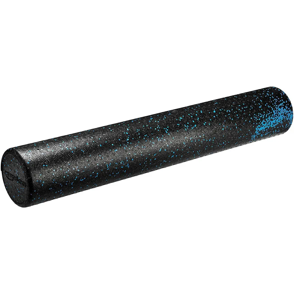 Amazon Basics 90cm foam roller 90 cm blu alta densità