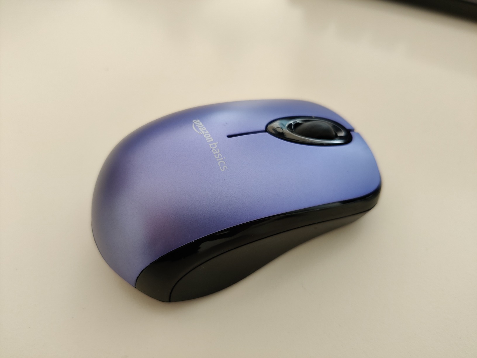 Amazon Basics Mouse Senza Fili Blu Microricevitore USB