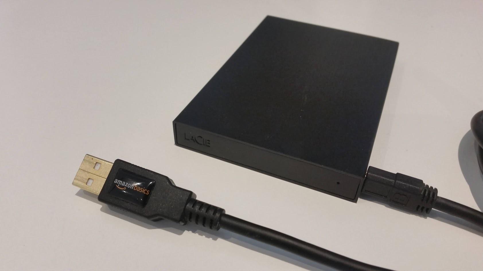 Amazon Basics Cavo USB-A Mini USB B 2.0 0.9m Nero Alta Velocità