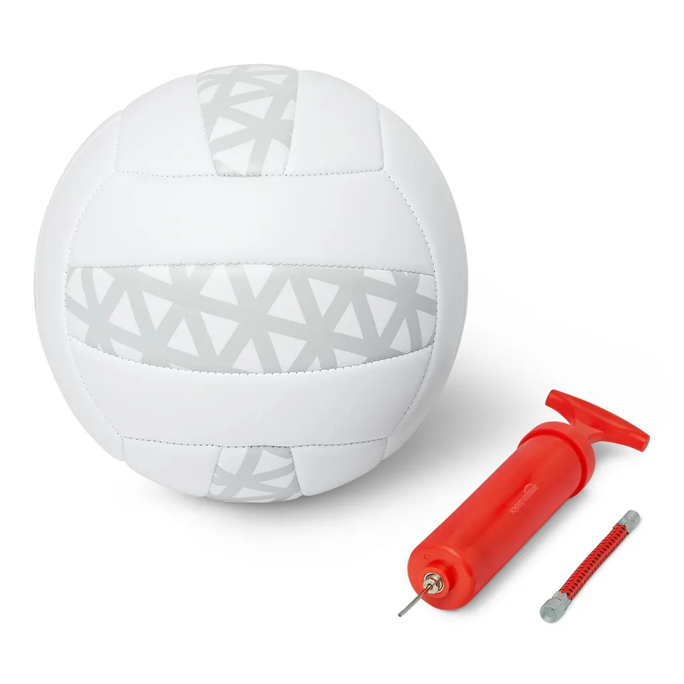 Amazon Basics Pallone Pallavolo Misura 5 con Pompa