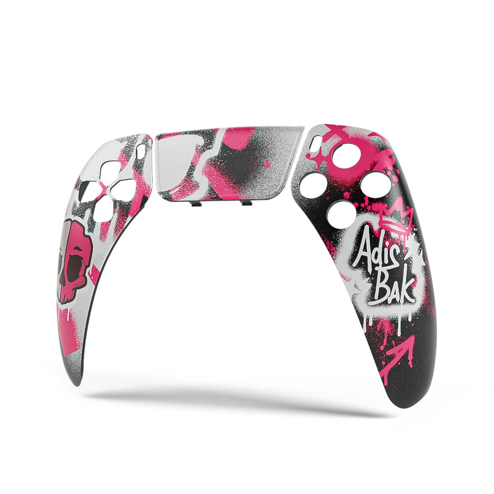 Aim Controller AdisBak Skull cover PS5 a scatto