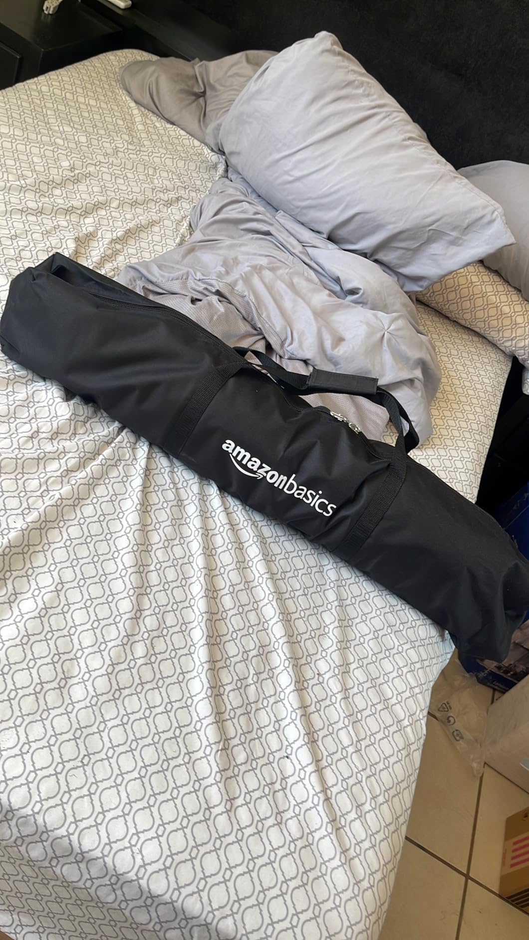 AmazonBasics Rete Golf Portatile Allenamento 2,44x2,44m Interna