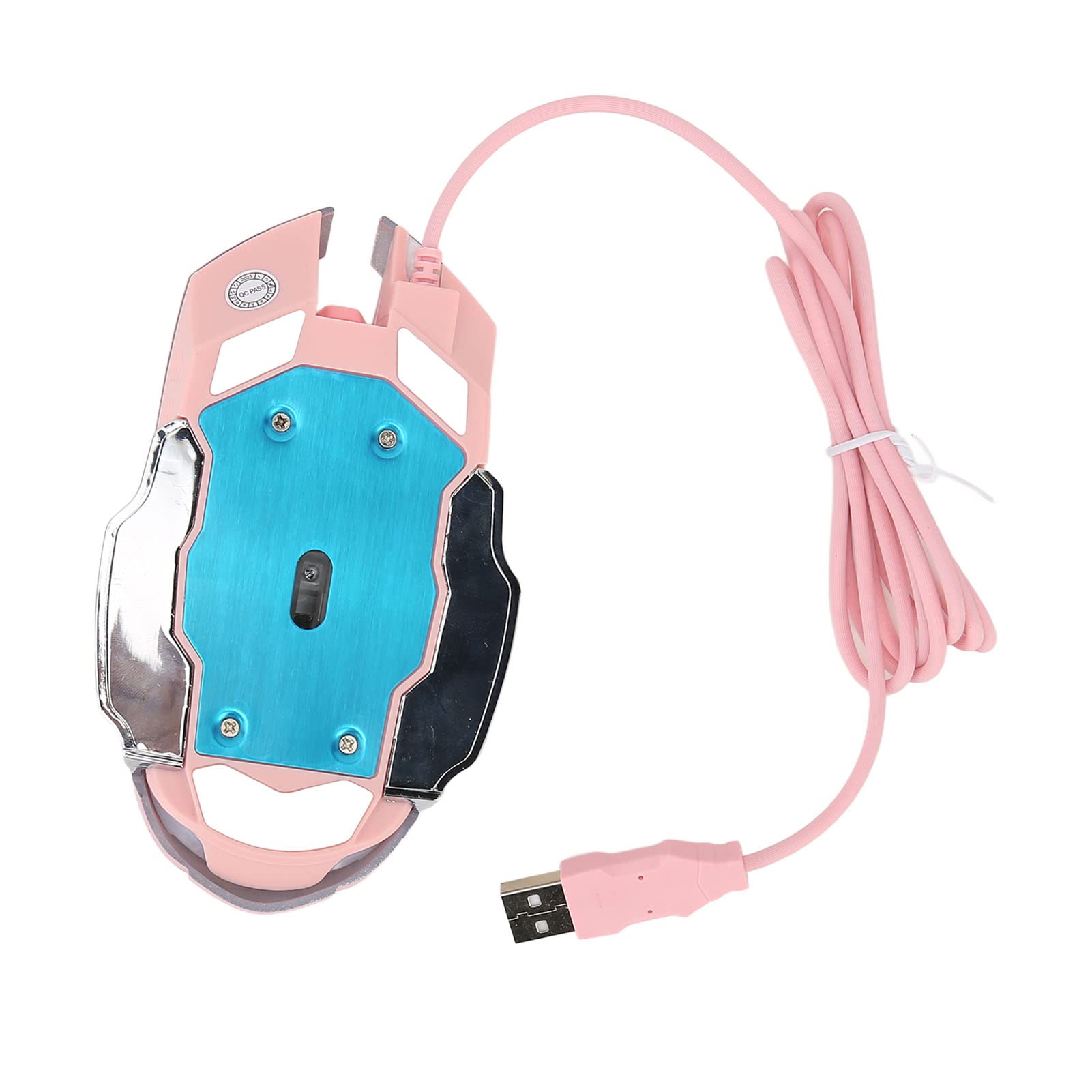 Elprico Mouse Gaming Cablato RGB USB 3600 DPI Nero
