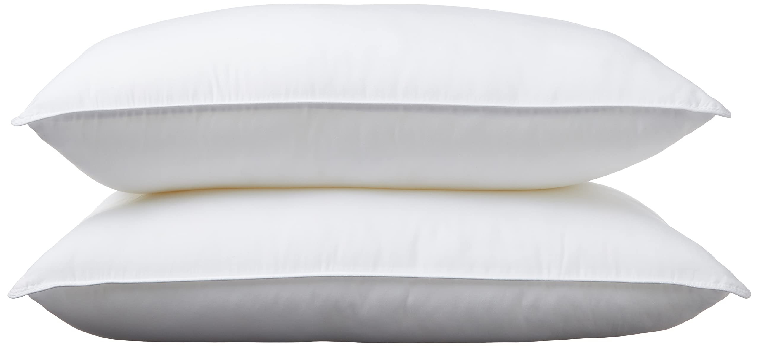 AmazonBasics Cuscini Letto Morbidi 51x66 cm 2 Pezzi