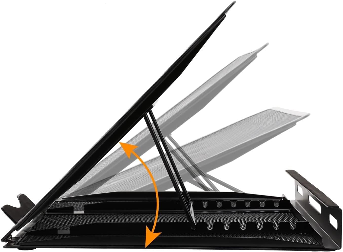 Amazon Basics Supporto Laptop 17,3 Pollici Nero 7 Livelli