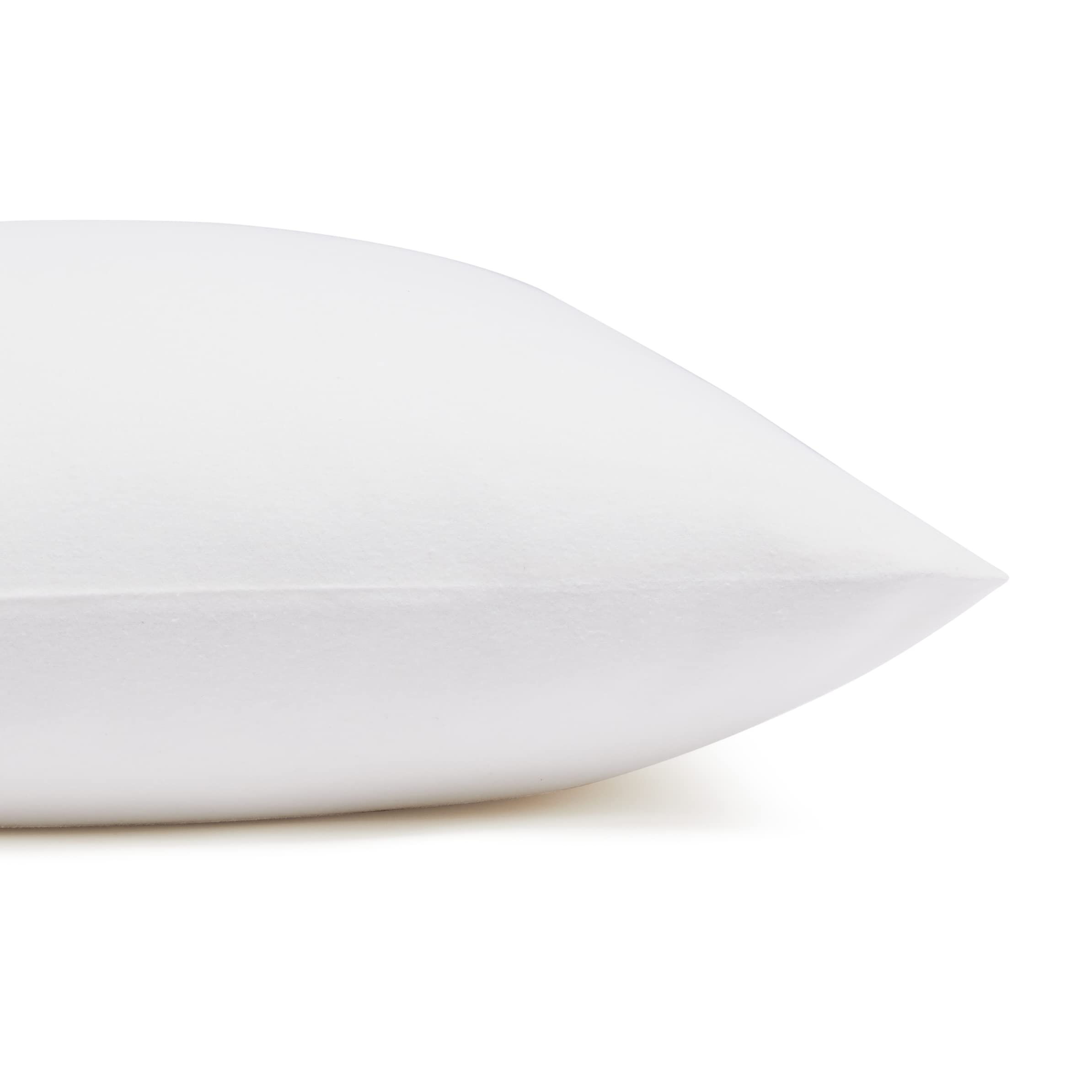 Amazon Basics Set Copripiumino Flanella Bianco 135x200 cm