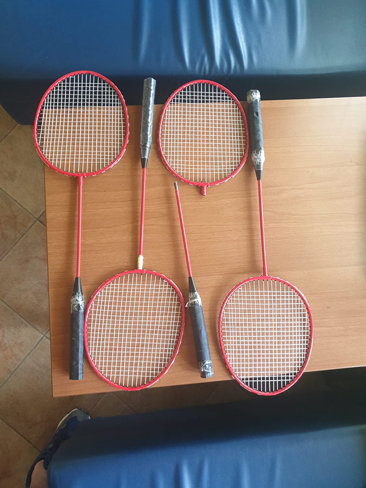 Amazon Basics set pallavolo e badminton da esterno con rete