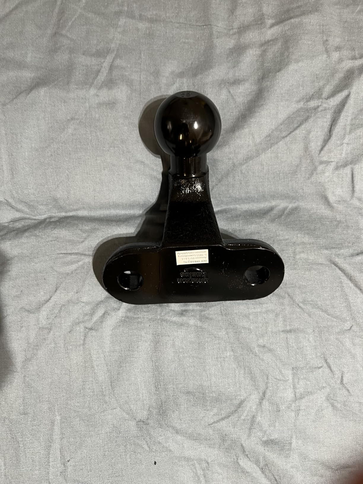Amazon Basics Sfera Traino 50 mm Nera 3500 kg Acciaio