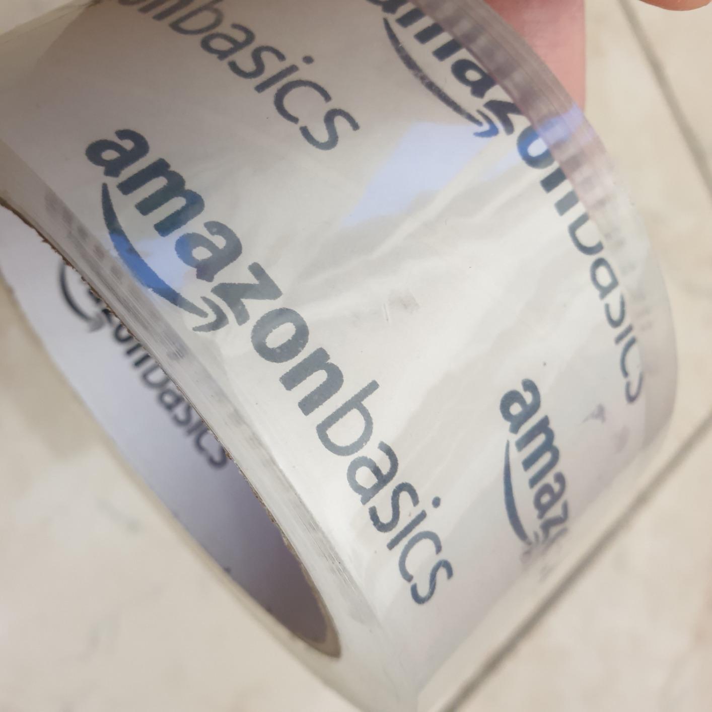 AmazonBasics Nastro Imballaggio Trasparente 4,7cm x 99,6m