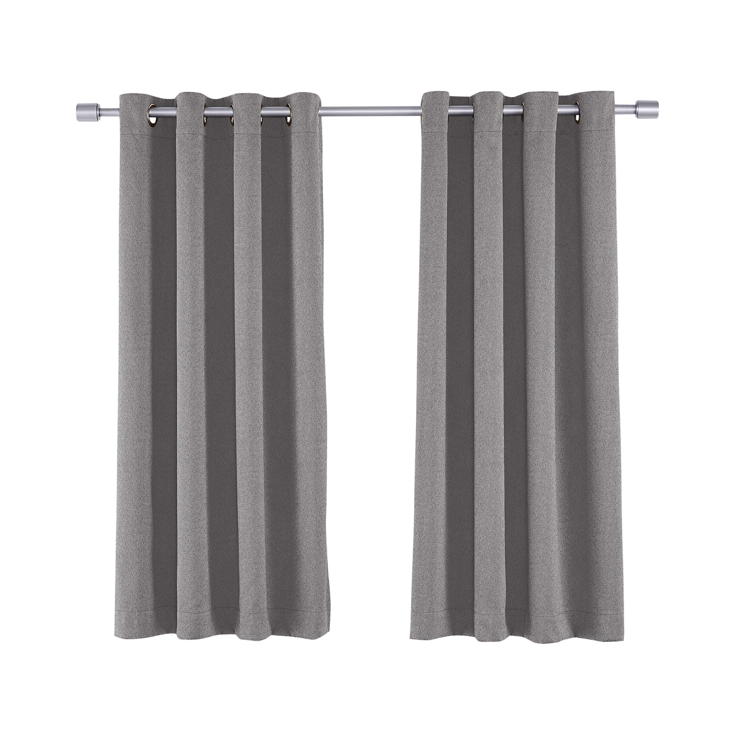 Amazon Basics Theatre Grade tende oscuranti 52x54 grigio antracite 2 pezzi