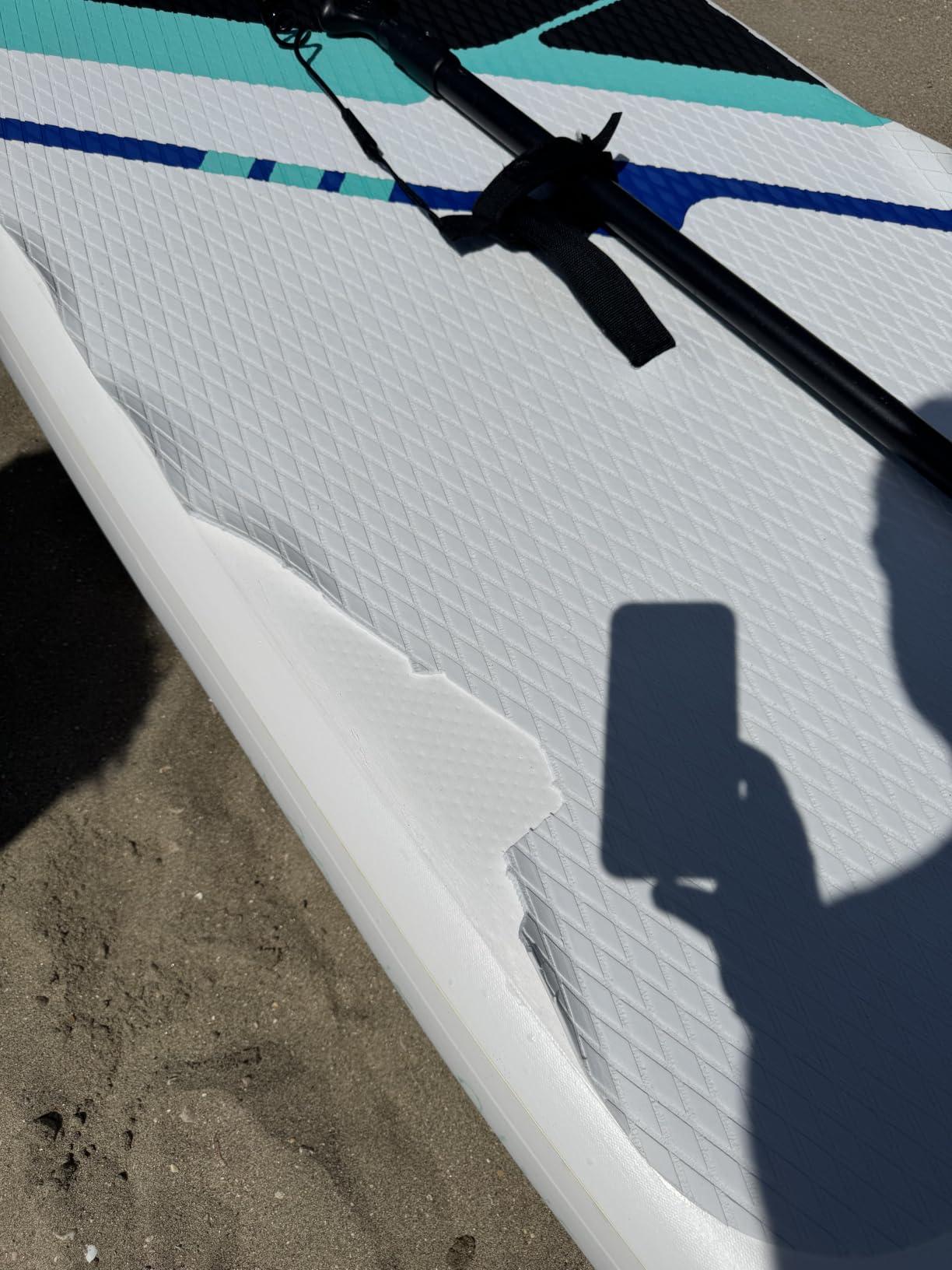 Amazon Basics SUP gonfiabile 335 cm blu con kit
