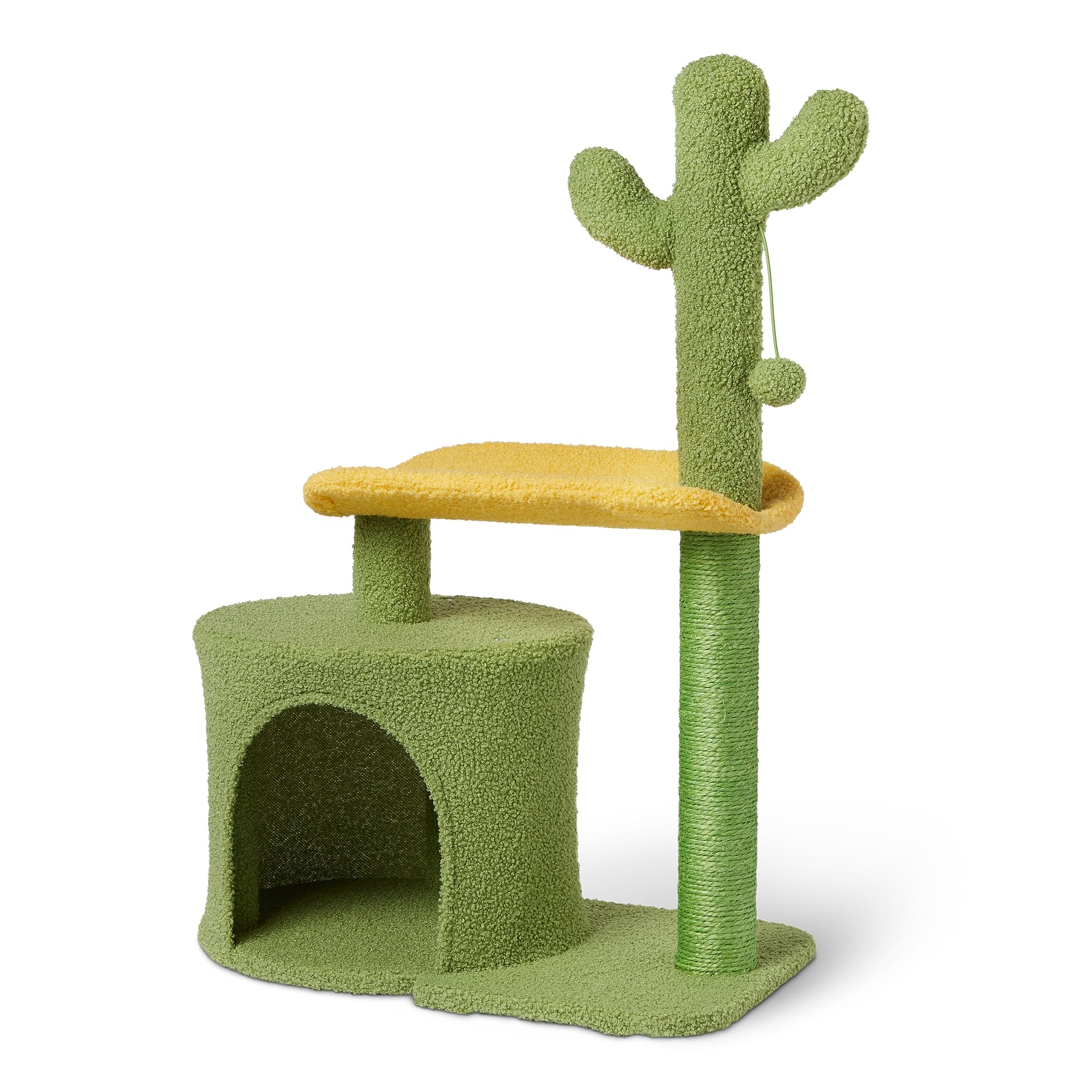 Amazon Basics Tiragraffi Cactus Grande 68 cm Verde Sisal