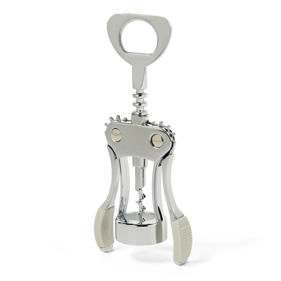 Amazon Basics Cavatappi Apribottiglie 2 in 1 Lega Zinco