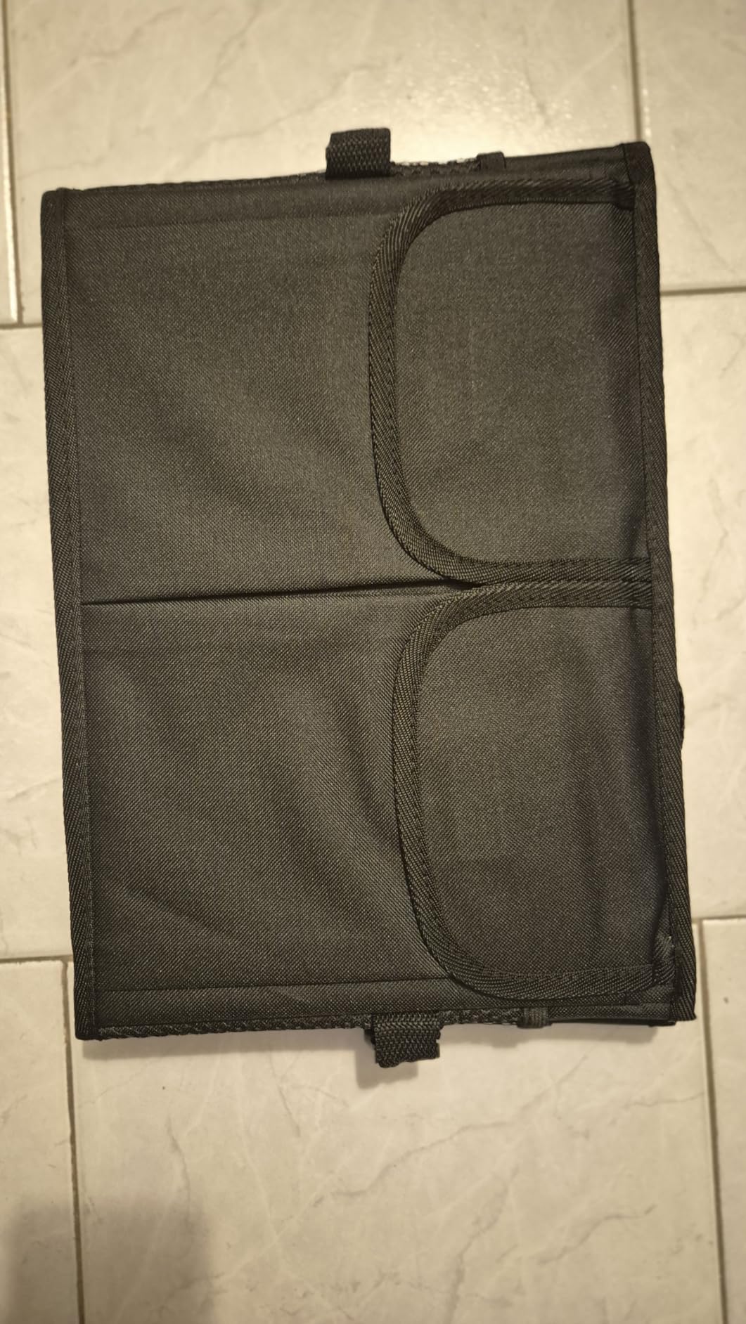 Amazon Basics Organizer Bagagliaio Auto 51L Nero Pieghevole