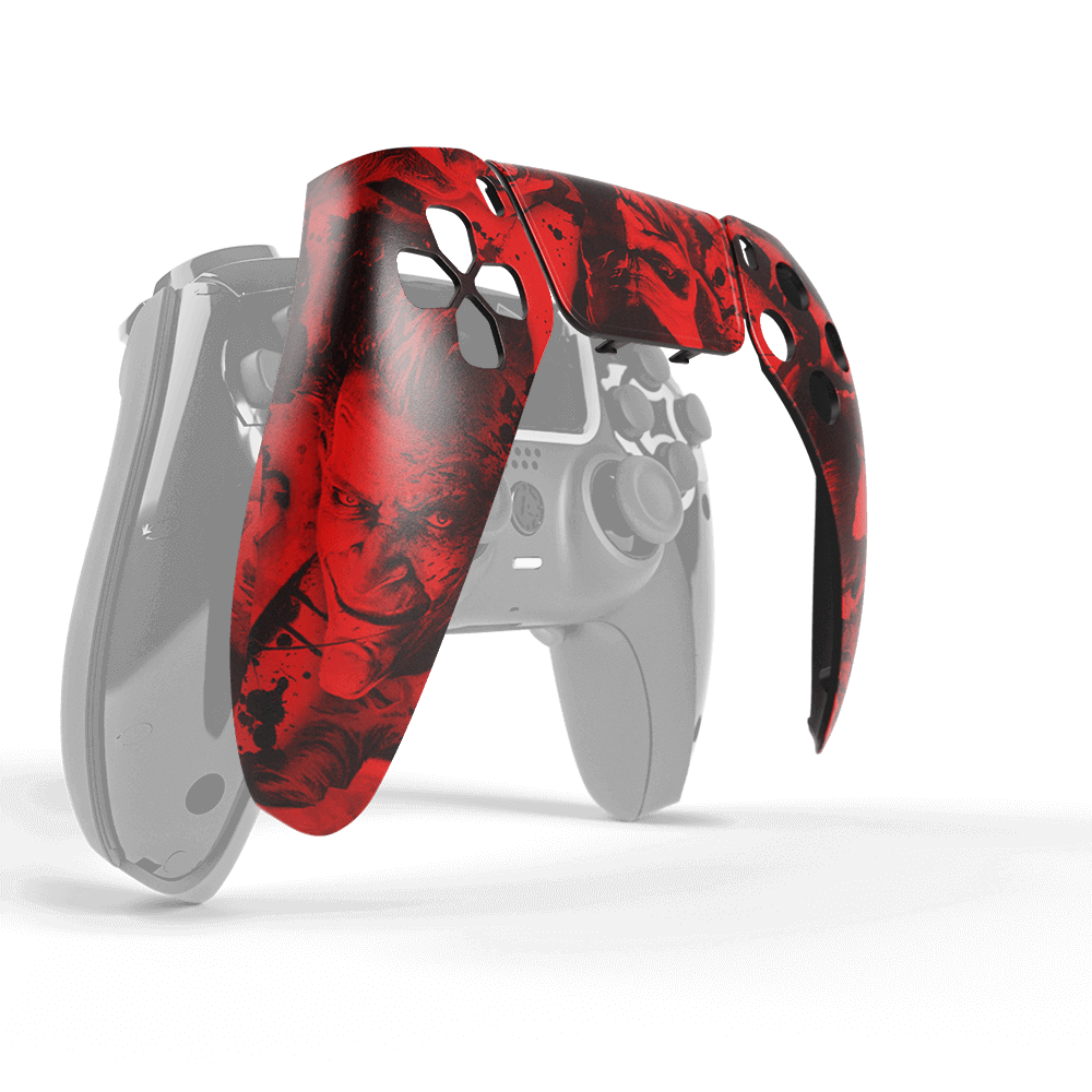 Aim Joker Red PS5 cover controller magnetica rossa