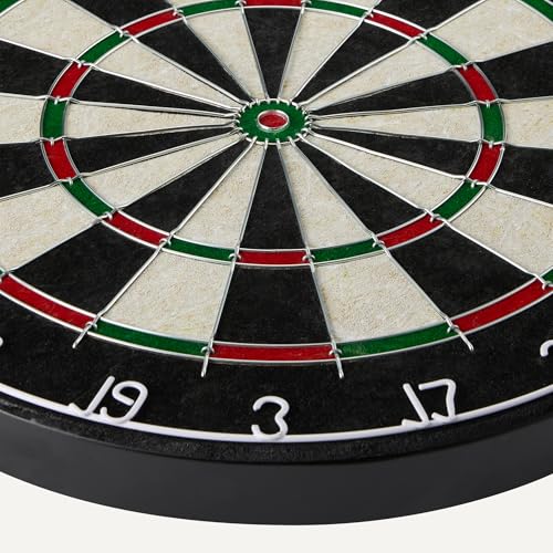 Amazon Basics bersaglio freccette 45,7cm con 6 freccette acciaio