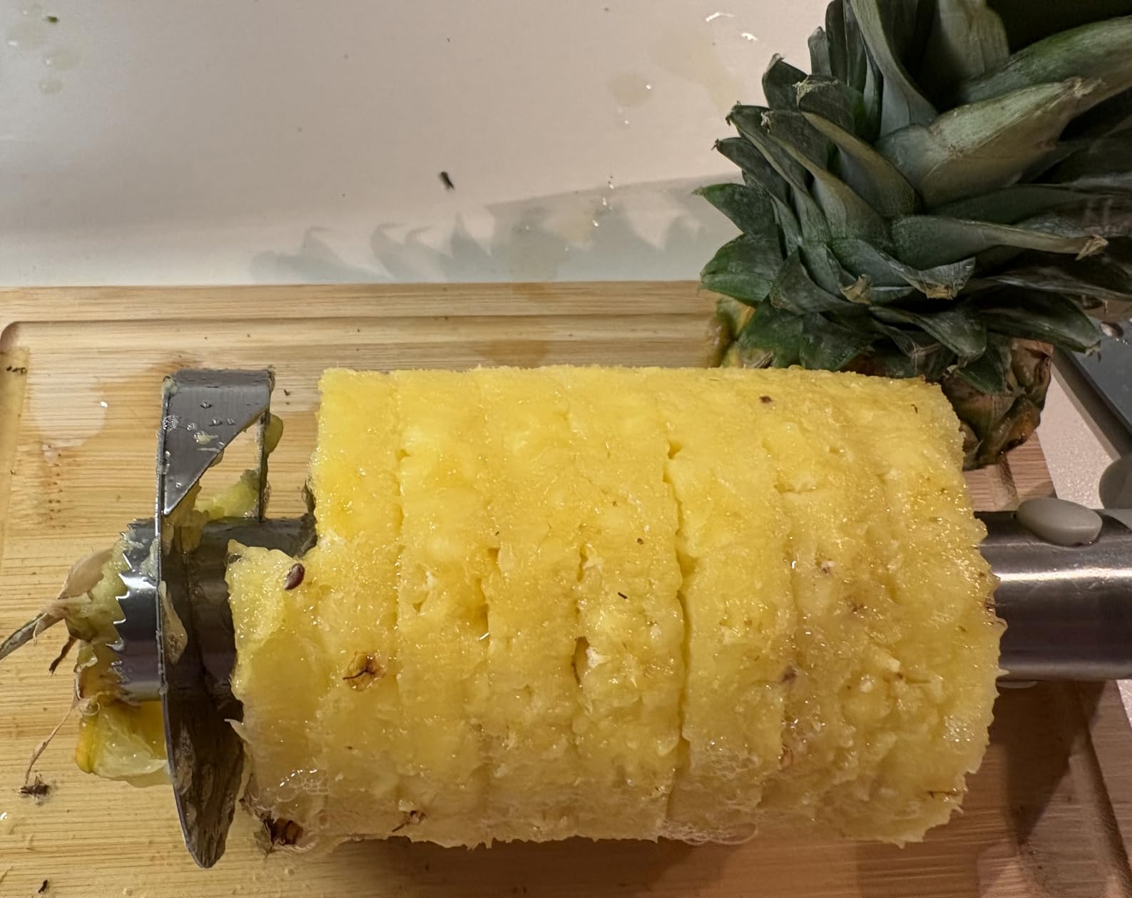 Amazon Basics levatorsoli set 2 pezzi ananas mela acciaio