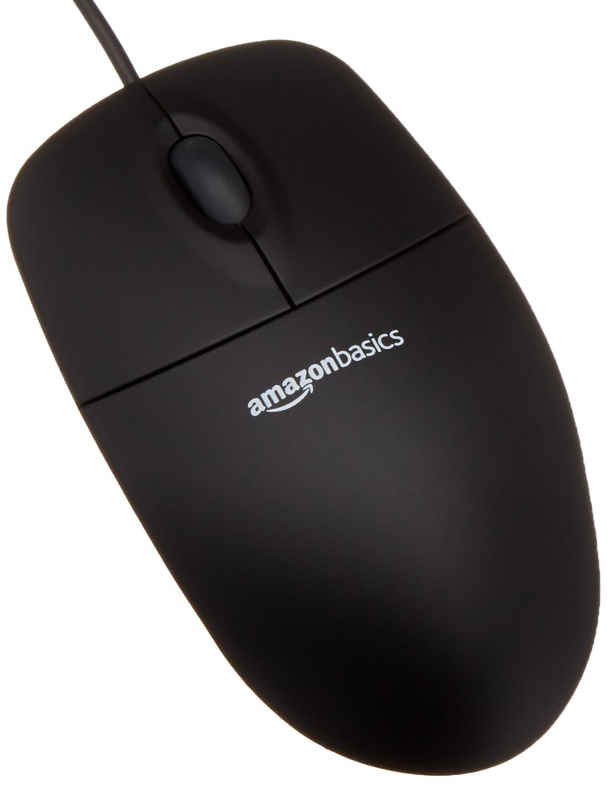 Amazon Basics kit tastiera e mouse con filo nero 10 pezzi USB