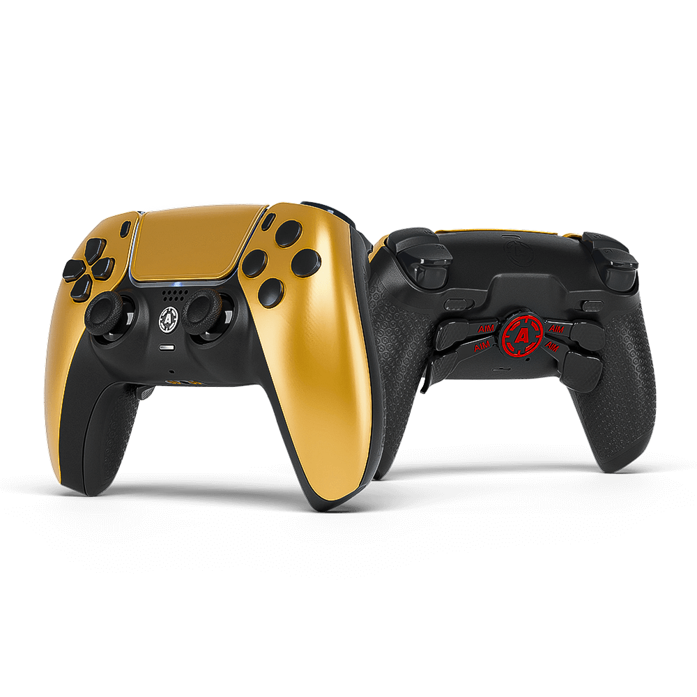 Aim Controller Solar Gold controller PS5 oro