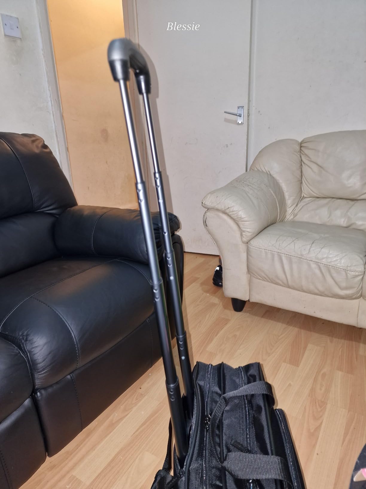 AmazonBasics Borsa Laptop con Ruote da Viaggio Nera