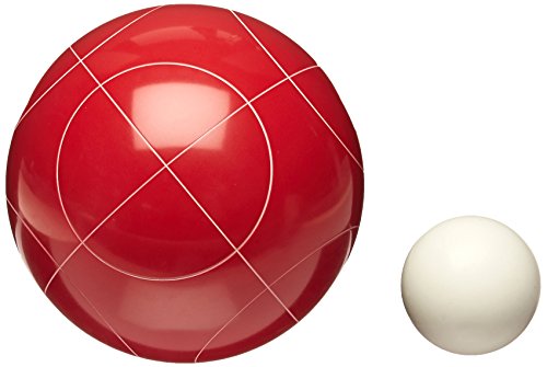 AmazonBasics Set Bocce 100 mm 8+1 con Custodia Adulti