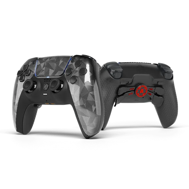 Aim Silver Hologram Controller PS5 olografico