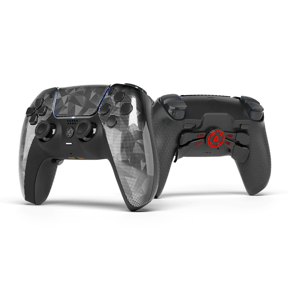 Aim Silver Hologram Controller PS5 olografico
