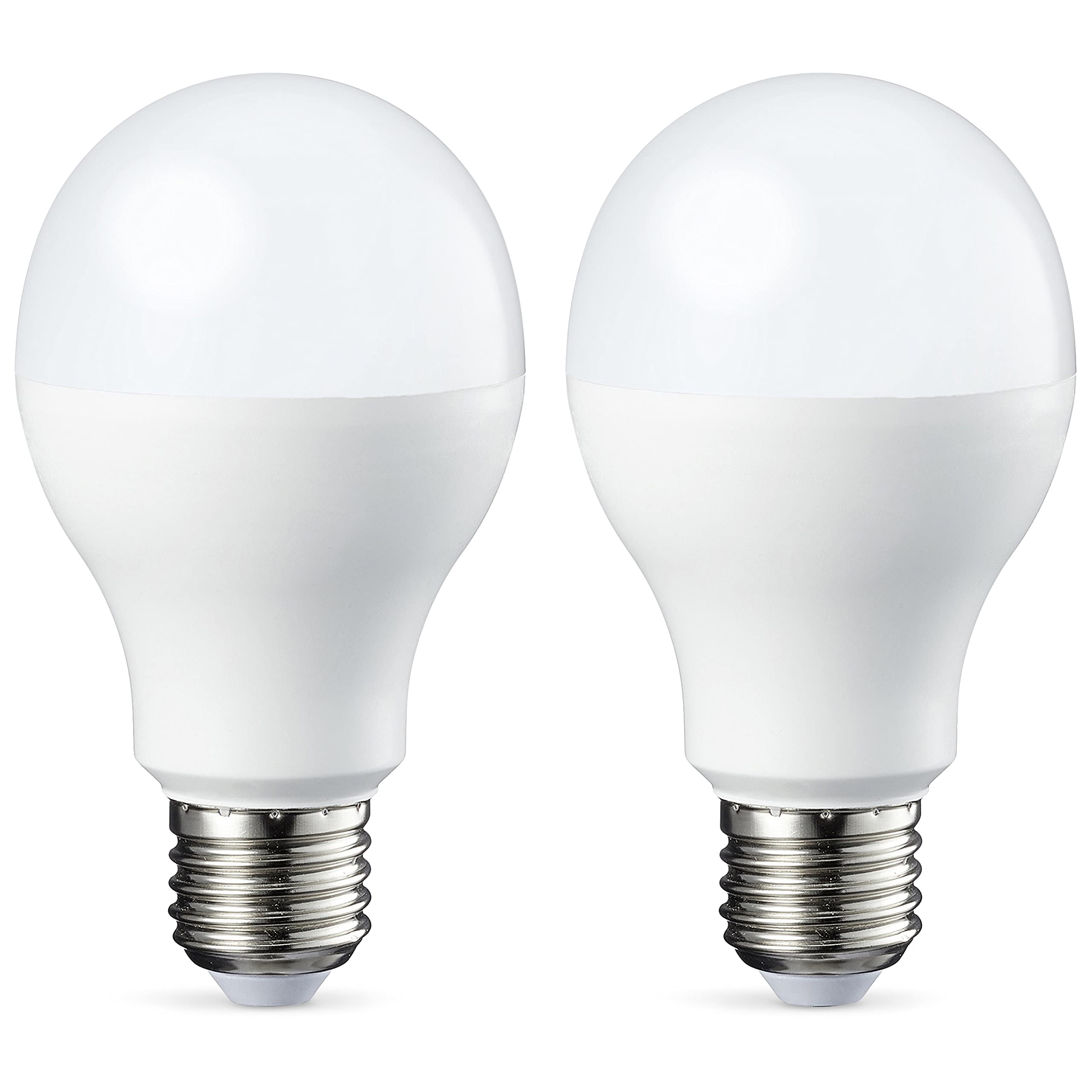 Amazon Basics Lampadina LED E27 14W 100W 2 Pezzi Calda