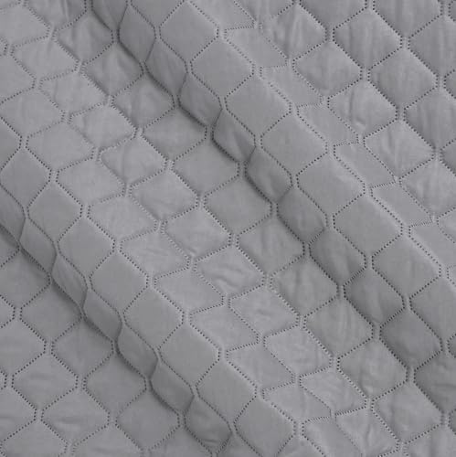 AmazonBasics Trapunta 220x240 Grigio Scuro in Microfibra